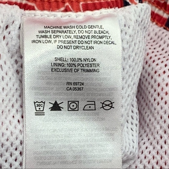 Columbia Swim Trunks Men’s Size XXL PFG 6” Inseam Lined Drawstring - Picture 7 of 11